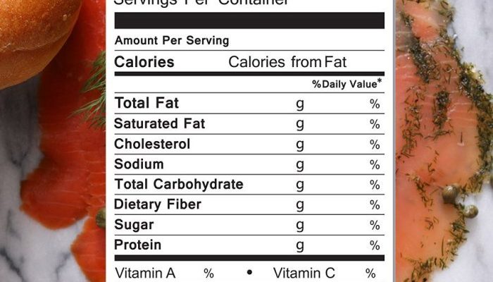 Salmon smoked nutrition facts