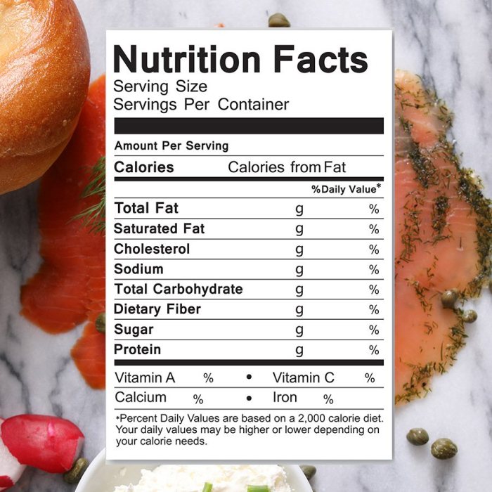 Salmon smoked nutrition facts