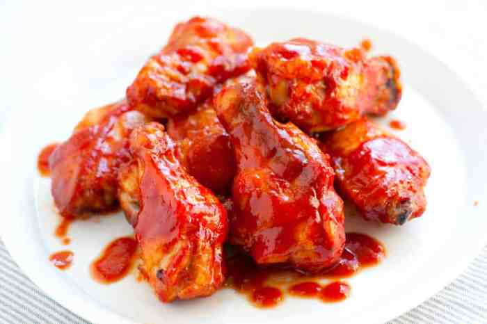 Bbq sauce chicken wings recipe