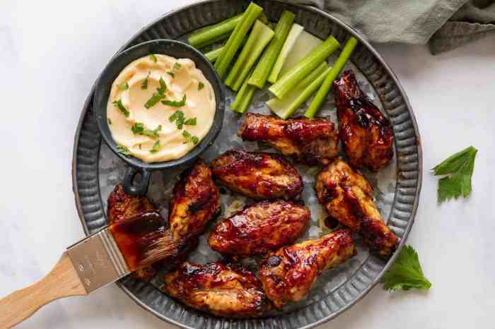 Bbq sauce chicken wings recipe