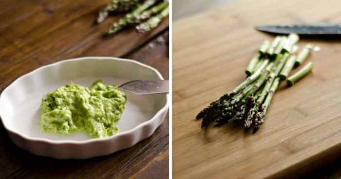 Asparagus pesto sauce recipe