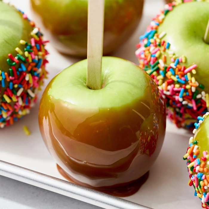 Apples in caramel sauce recipe